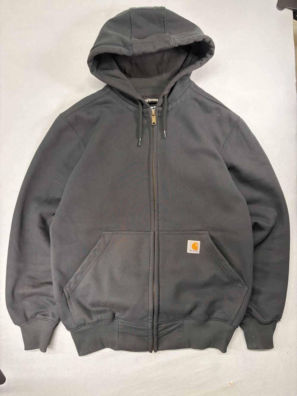 Carhartt Black Heavyweight Zip Up Hoodie